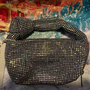 Madison West Los Angeles rhinestone bag